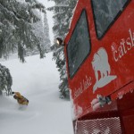 Catskiing at Island Lake Lodge